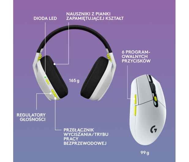 Logitech G435 + G305 - 1068610 - zdjęcie 12